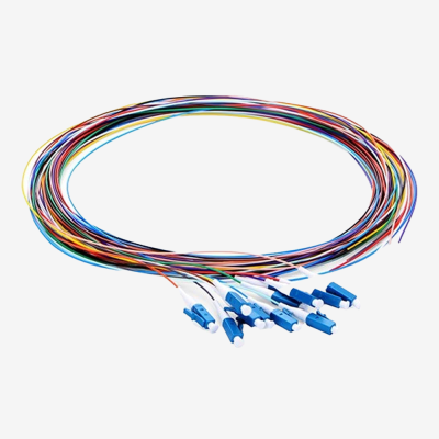 Pigtail - LC UPC G657A2 OS2 12 Renk  LSZH - Semi Tight Buffer  -  0,9mm - 2 meter