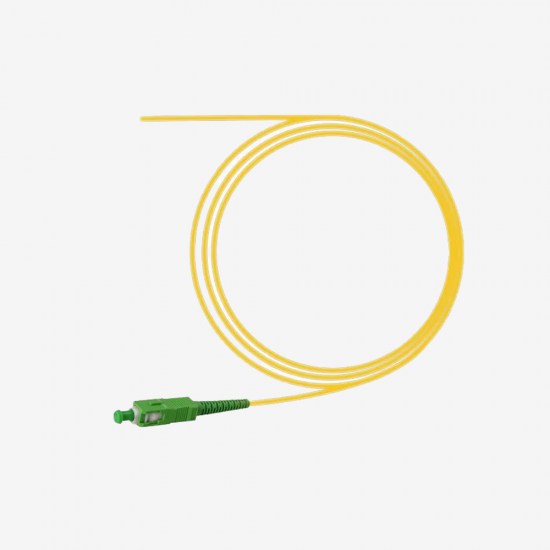 Fiber Optik Pigtail Single Mode SC APC -  G657 A2 Easy Strip - 1,5 Metre