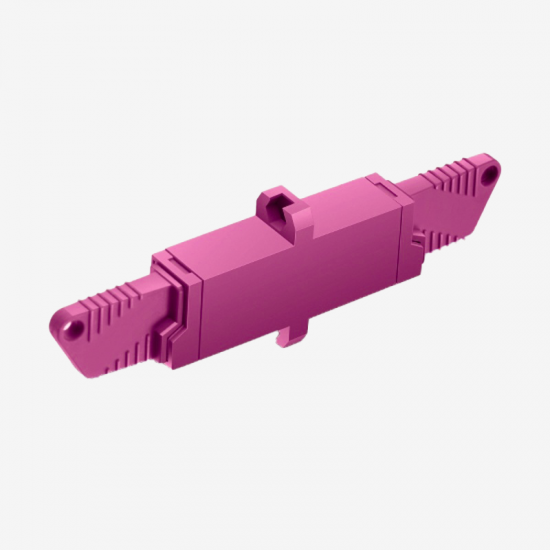 Multi Mode OM4 E2000 (LSH) UPC Simplex - Fiber Optik Adaptör