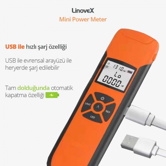 Mini Fiber Optik Power Meter - Betaryalı