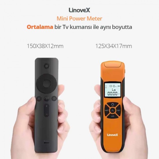 Mini Fiber Optik Power Meter - Betaryalı