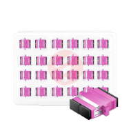 Multi Mode SC UPC OM4 Duplex -  Fiber Optik Adaptör - 24 Adet