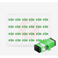Single Mode SC APC Simplex - Fiber Optik Adaptör - 24 Adet