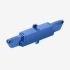 LSH UPC Adaptör (Coupler) - Single Mode OS2 - Vida Setli