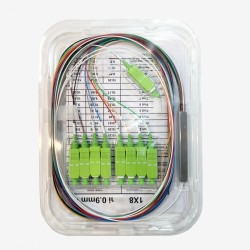 Fiber Optik PLC Splitter 1x8 SC APC