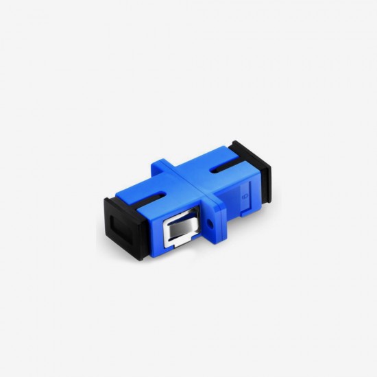 SC UPC  Simplex Single Mode Plastik Fiber Optik Adaptor - 24 Adet