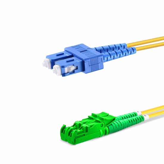 SC UPC - LSH APC - G657A2 Fiber Optik Patch Cord Duplex - LSZH 2mm