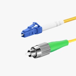 LC UPC - FC APC - G657A2 Fiber Optik Patch Cord Simplex LSZH 3mm