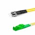 ST UPC - LSH APC - G657A2 Fiber Optik Patch Cord Duplex - LSZH 2mm