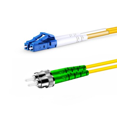 LC UPC - ST APC - G657A2 Fiber Optik Patch Cord Duplex - LSZH 2mm