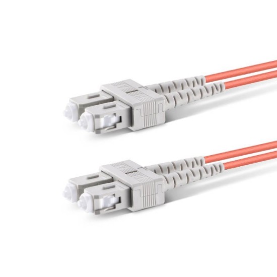 SC UPC - SC UPC - OM2 Fiber Optik Patch Cord Duplex LSZH 2mm