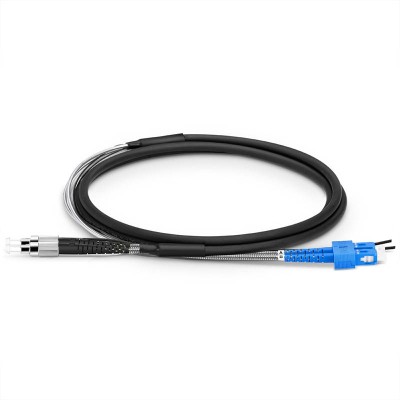 SC UPC - FC UPC - G657A2 Breakout Patch Cord - Dış Ortam - Duplex 7mm - LSZH