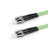 ST UPC - ST UPC - OM5 Fiber Optik Patch Cord Duplex LSZH 2mm