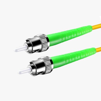 ST APC - ST APC - G657A2 Fiber Optik Patch Cord Simplex LSZH 3mm