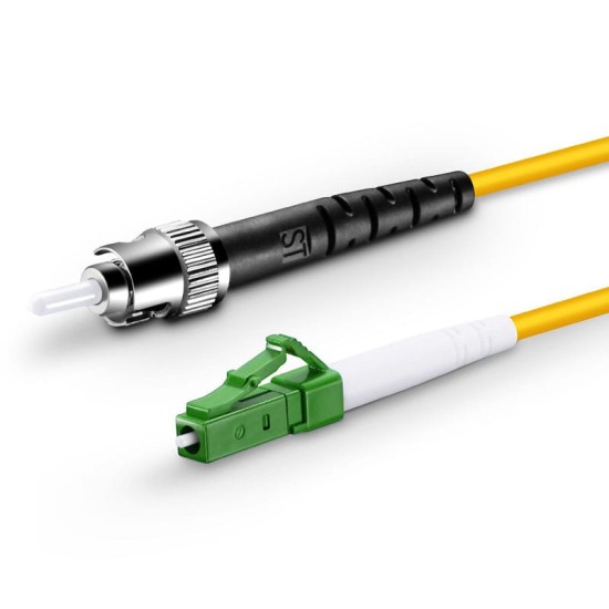 LC APC - ST UPC - G657A2 Fiber Optik Patch Cord Simplex LSZH 3mm