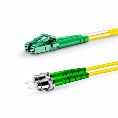 LC APC - ST APC - G657A2 Fiber Optik Patch Cord Duplex - LSZH 2mm