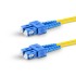 SC UPC - SC UPC - G657A2 Fiber Optik Patch Cord Duplex - LSZH 2mm