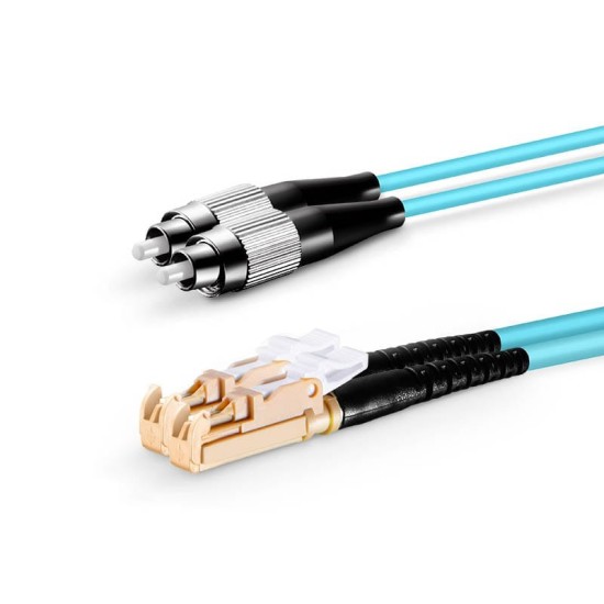 FC UPC - LSH UPC - OM3 Fiber Optik Patch Cord Duplex LSZH 2mm