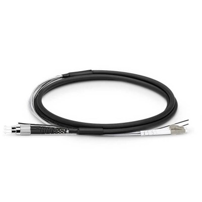 LC UPC - FC UPC - OM3 Breakout Patch Cord - Dış Ortam - Duplex 7mm - LSZH