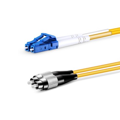LC UPC - FC UPC - G657A2 Fiber Optik Patch Cord Duplex - LSZH 2mm