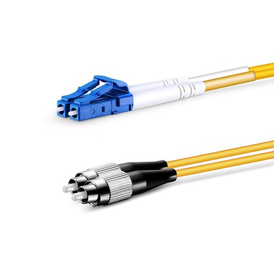 LC UPC - FC UPC - G657A2 Fiber Optik Patch Cord Duplex - LSZH 2mm