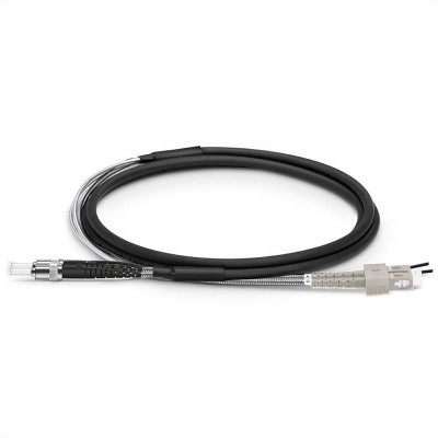 SC UPC - ST UPC - OM3 Breakout Patch Cord - Dış Ortam - Duplex 7mm - LSZH
