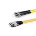 ST UPC - FC UPC - G657A2 Fiber Optik Patch Cord Duplex - LSZH 2mm