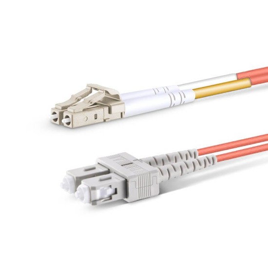 LC UPC - SC UPC - OM2 Fiber Optik Patch Cord Duplex LSZH 2mm