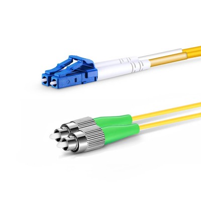LC UPC - FC APC - G657A2 Fiber Optik Patch Cord Duplex - LSZH 2mm