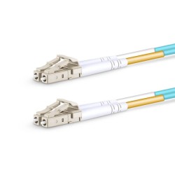 LC UPC - LC UPC - OM3 Fiber Optik Patch Cord Duplex LSZH 2mm