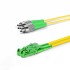 FC APC - LSH APC - G657A2 Fiber Optik Patch Cord Duplex - LSZH 2mm