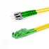 ST APC - LSH APC - G657A2 Fiber Optik Patch Cord Duplex - LSZH 2mm