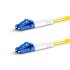 LC UPC - LC UPC - G657A2 Fiber Optik Patch Cord Duplex - LSZH 2mm