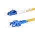 LC UPC - SC UPC - G657A2 Fiber Optik Patch Cord Duplex - LSZH 2mm