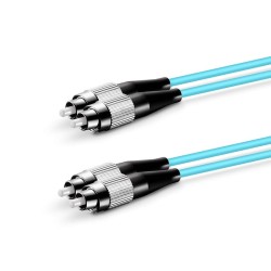 FC UPC - FC UPC - OM3 Fiber Optik Patch Cord Duplex LSZH 2mm