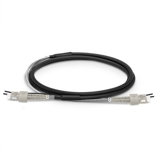 SC UPC - SC UPC - OM2 Breakout Patch Cord - Dış Ortam - Duplex 7mm - LSZH