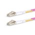 LC UPC - LC UPC - OM4 Fiber Optik Patch Cord Duplex LSZH 2mm