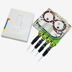 Fiber Optik Sonlandırma Kutusu (ODB) -  Duvar Tipi 4 Port 