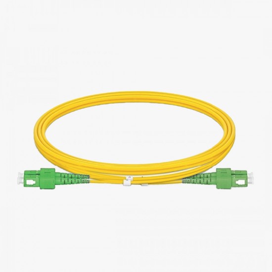 SC/APC - SC/APC OS2 Duplex 9/125  Fiber Optik Patch Cord