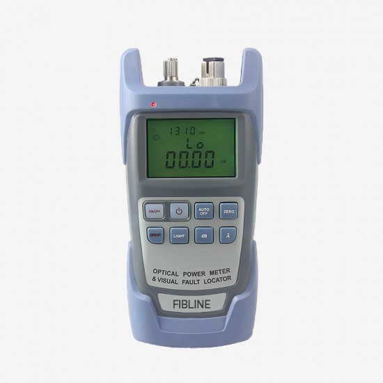 Fiber Optik Power Metre (Güç Ölçer) + Işık Kaynağı - Fiber Optic Power Meter