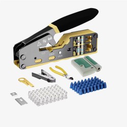 8'i 1 Ağ Kablosu Seti | RJ45 Sıkma Pansesi Seti