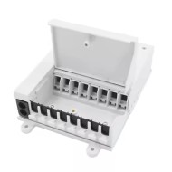 8 Port Fiber Optik Dağıtım Kutusu GPON - ODK - Mini - 2 Giriş 8 Çıkış