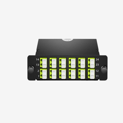 24 Fiber MPO/MTP LC Kaset OM5 Polarity B