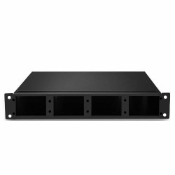2U 19" MPO/MTP/MPO  Rack Tipi Patch Panel  8 Kaset Girişli