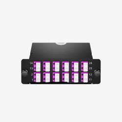 2x12 Fiber MPO/MTP LC Kaset OM4 Polarity A
