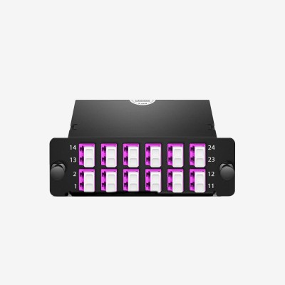 2x12 Fiber MPO/MTP LC Kaset OM4 Polarity A