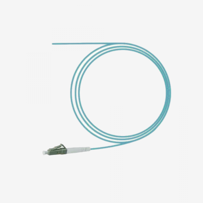 Pigtail - LC UPC OM3 Simplex  LSZH - Semi Tight Buffer -  0,9mm - 1 meter
