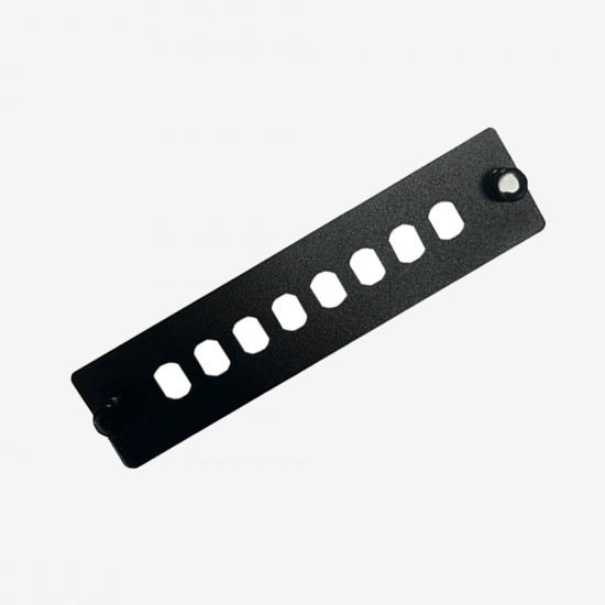 Fiber Patch Panel Blank -  8 Port ST Simplex