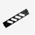 Fiber Patch Panel Blank - 4 Port SC Duplex