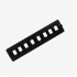 Fiber Patch Panel Blank -  8 Port E2000